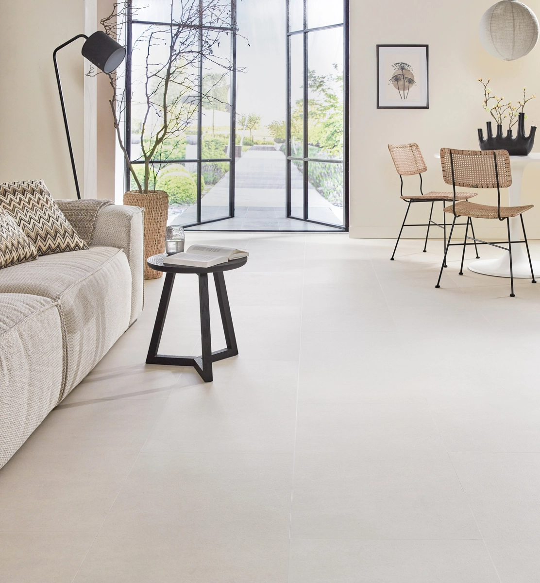 Floer Tegel Betonlook Zand FLR-3611 PVC