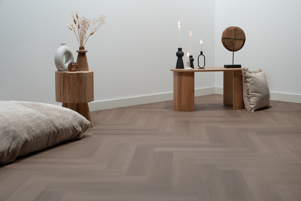 Floer Visgraat Greige Eiken FLR-3930 Click PVC