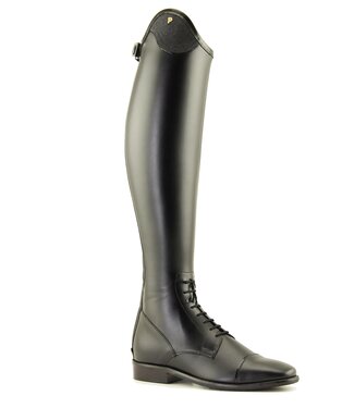 Petrie Boots Petrie Riva lace-up boots with rear zip and optional stardust decorative cap available in 4 colors