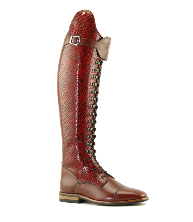 Petrie Florence CYB Dressurstiefel aus Kalbsleder – Schnürung vorne und Innenreißverschluss