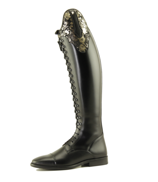 Petrie Florence CYB calf leather multi functional laced ridingboot with a zipper