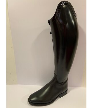 D803-6.0 Petrie Sublime Dressage in black brushed calf leather size UK 6.0 49-43 custom