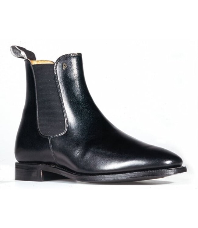 Petrie Rijlaarzen JO024 Petrie Populair black cow leather ankle boot  UK 8.0