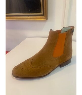 Van Huet Rijlaarzen JO046 Petrie Oslo ankle boot cognac EU 38.5