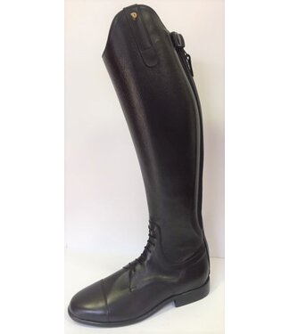 Van Huet Rijlaarzen J605-5.0 Petrie Meredith laced jumping boot black with elastic stroke 5.0 46-35 N