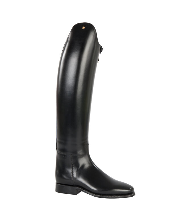 D310-4.0 Petrie Anky Elegance dressage in black calf leather UK size 4.0 45.5-37.5L-38.5R custom made