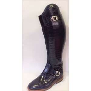 Petrie Polo Boots 25% discount P307-3.5 Petrie Polo Rome black croco print UK 3.5 45-38.5-35 made to measure