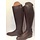 Petrie Jumping Boots (laced) 25% discount J507-7.5 Petrie Aberdeen laced riding boot with elastic section  brown size 7.5 50-46.5 custom made