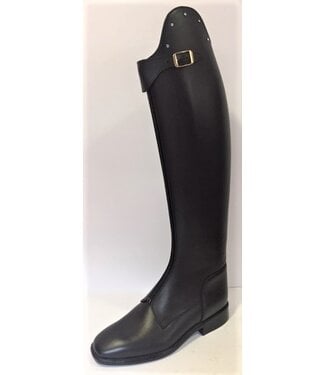 Van Huet Rijlaarzen P343-5.0 Petrie Athene Polo black rind leather with Swarowski stones UK 5.0 47-36 custom made