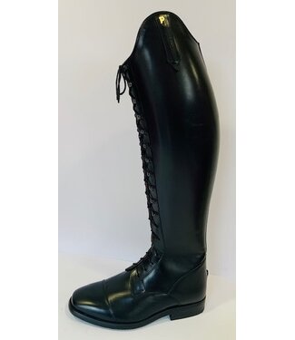 Van Huet Rijlaarzen P803-4.0 Petrie Milaan rijglaars met vetersluiting zwart UK size 4.0 45-36