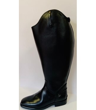 Van Huet Rijlaarzen Z475-6.0 Petrie Leeds with elastic section black rindleather UK 6.0 47-51.5-50.0 custom