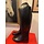 Petrie Zipper Boots (at the back) 25% discount Z001-7.0 Petrie Leeds  black rindleather UK 7.0 52-L38.5-R39.5