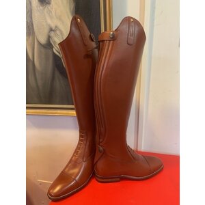 Petrie Jumping Boots (laced) 25% discount J005-5.0 Aberdeen laced riding boot with elastic section  cognac calf leather UK 5.0 47-35 XHE