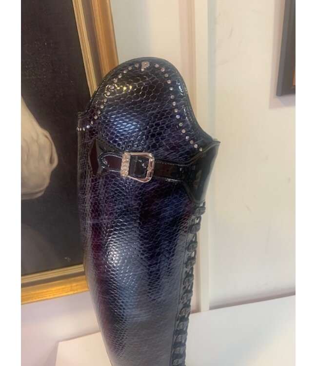 D053-6.5 Petrie Florence laced ridingboot with a zipper UK 6.5 48-35 HE