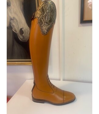 Petrie Jumping Boots (laced) 25% discount J053-5.0  Petrie Coventry london calf + classic cuff UK size 5.0 47-35 XHE