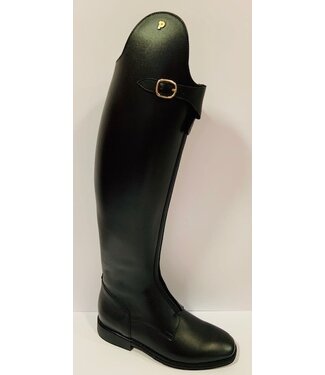 P6003-6.0 Petrie Athene Polo black rind leather UK 6.0-48-39