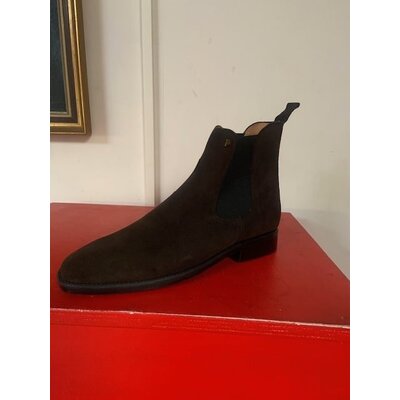 Petrie Rijlaarzen JO041 Petrie Oslo ankle boot suede brown  45