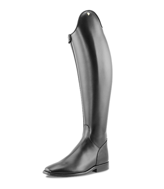 Petrie Bergamo dressage boot available in black, brown, blue and cognac