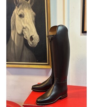 D028-6.0 Petrie Anky Elegance dressage in brown leather UK 6.0 46.5-37-36