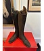 P705-7.0 Petrie Athene Polo brown nubuck leather with lamswool lining UK 7.0 47-L39.5-R40.5