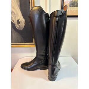 Petrie Jumping Boots (laced) 25% discount J718-6.0 Aberdeen laced riding boot with elastic section  black UK 6.0 m45-43.5-41 custom