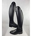 D719-41 Petrie Bergamo Patent leather shaft boot in black 41 51-36 L