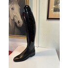 Petrie Boots D719-41 Petrie Bergamo Patent leather shaft boot in black 41 51-36 L