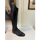 Petrie Boots Z716-39 Petrie Full Laced up boot black  Rimini with zipper at the back  EU size 39 47-35 N