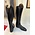 Petrie Zipper Boots (at the back) 25% discount Z714-6.0 Petrie Leeds with elastic section black  with lamswool lining 6.0-49-41