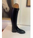 D717-38  Petrie Bergamo dressage boot black cow leather  EU 38 48-35 L