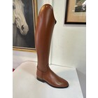 Petrie Dressage Boots 25% Discount D711-8.5Petrie Sublime Dressage in  cognac calf and Knee protector  UK 8.5 49-35.5-33.5