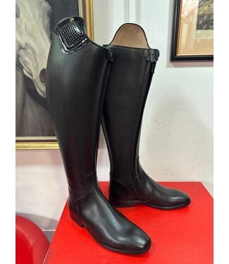 Van Huet Rijlaarzen  D610-41 Petrie Bergamo Cuff dressage boot in black 41 49-42