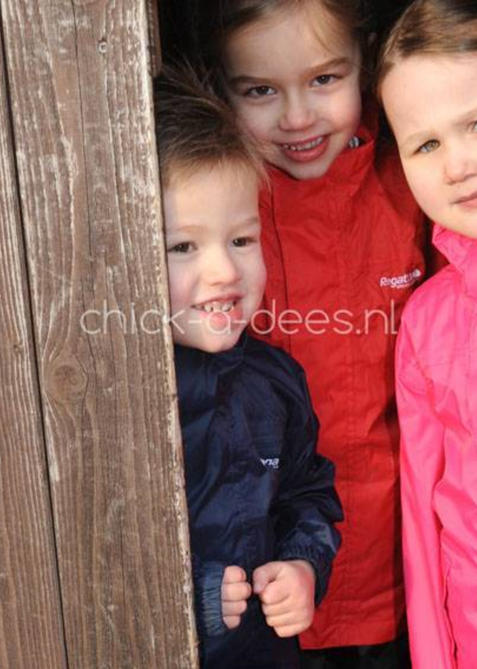 Regatta Kinderregenjas Pack It , Regatta, rood