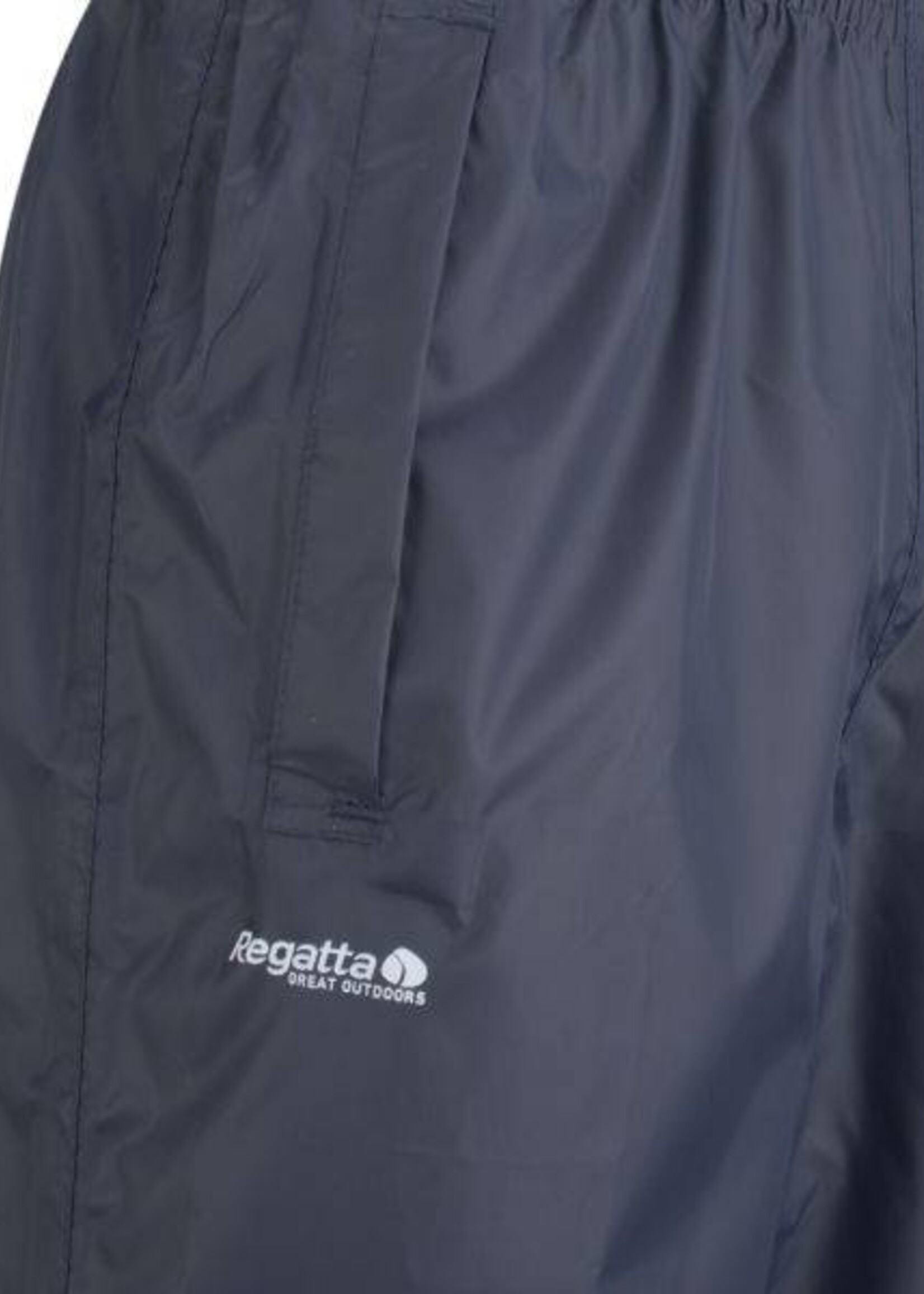 Regatta Ademende kinder regenbroek, donkerblauw | Pack-it