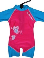 Zunblock Sunsuit butterfly, roze UPF 50+