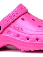 Quiva Strandschoen clog fuchsia, Quiva