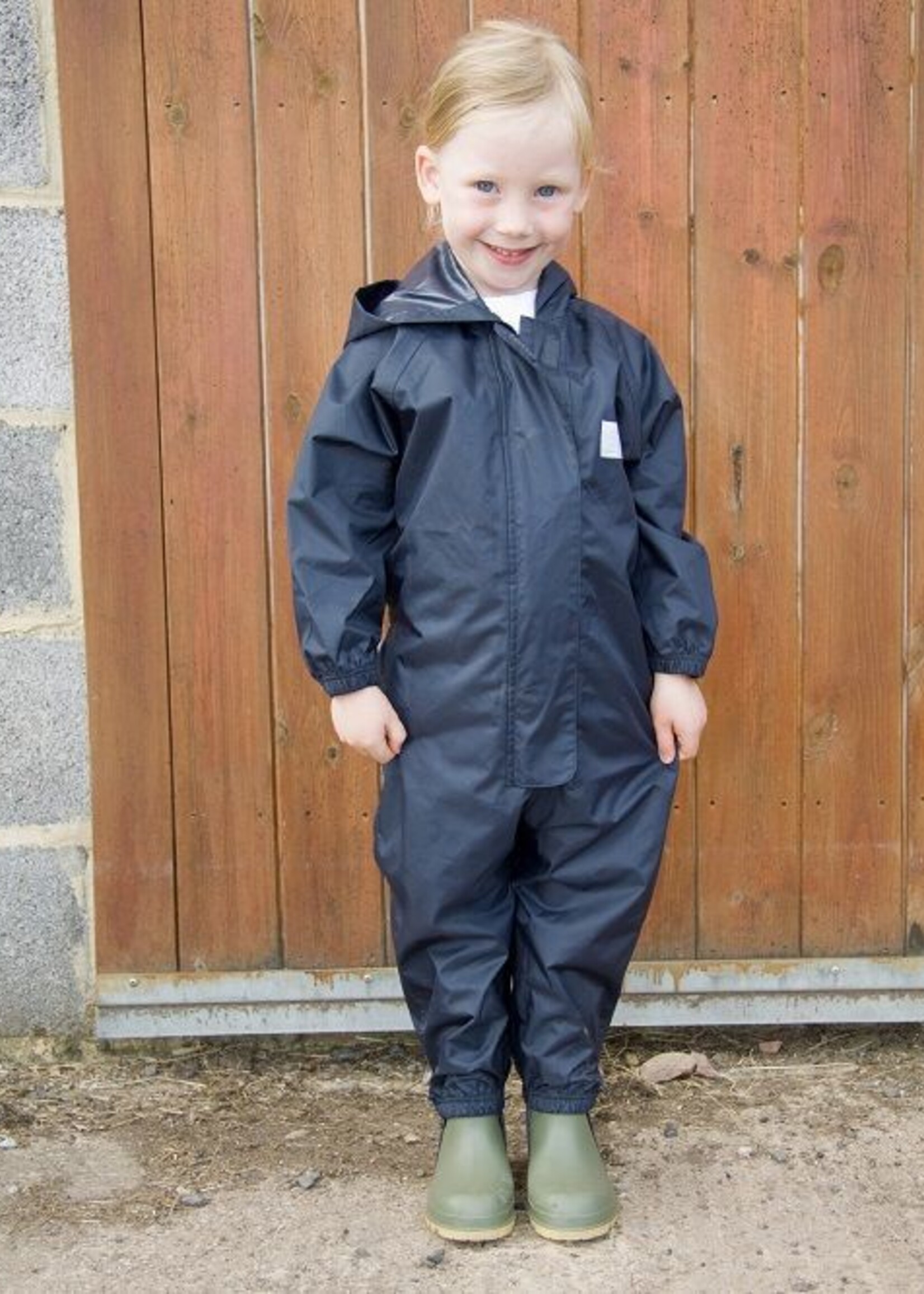 Waterproof overall, regenoverall - navyblauw KDV & BSO