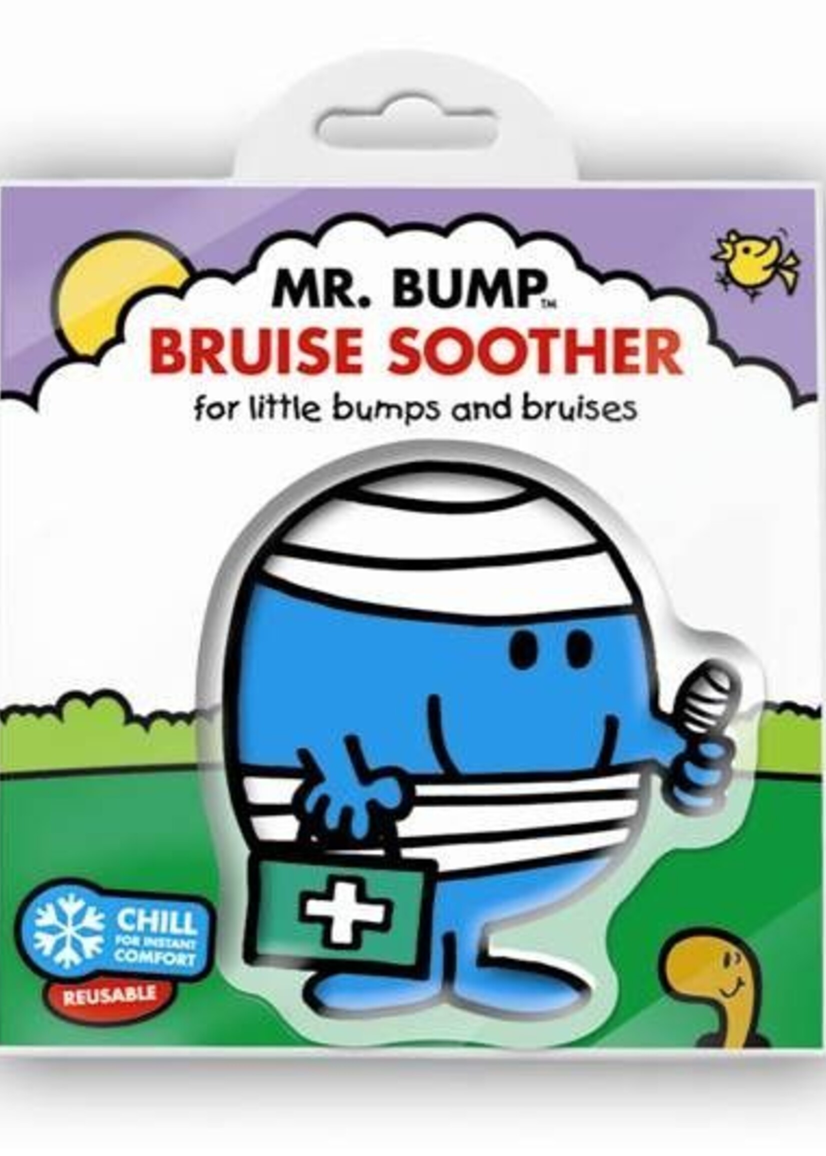 Mr. Men & Little Miss Coldpack meneertje Pech- Mr Bump Bruise Soother