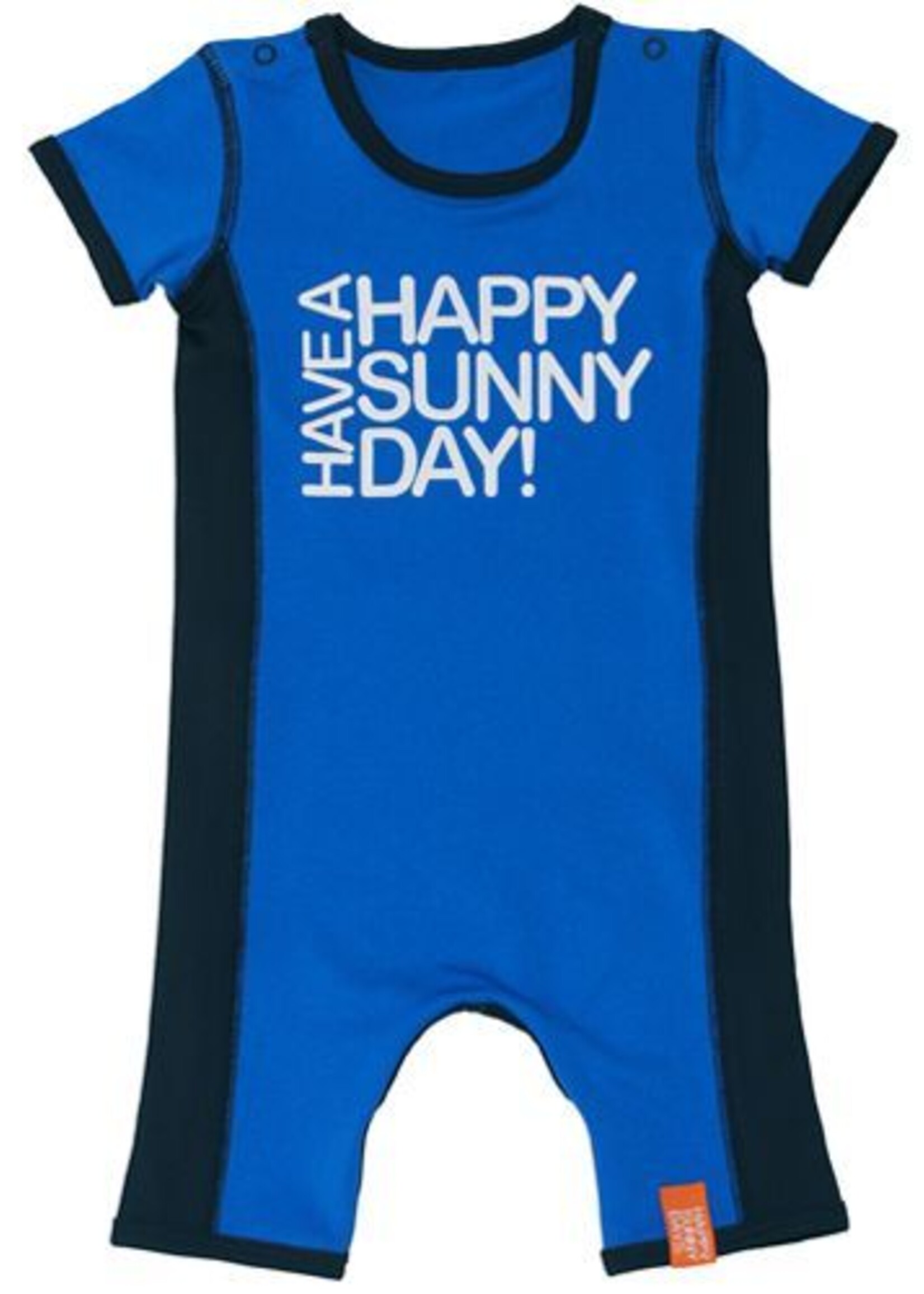 HappySunnyDays Uv-babyromper/zwempak blauw