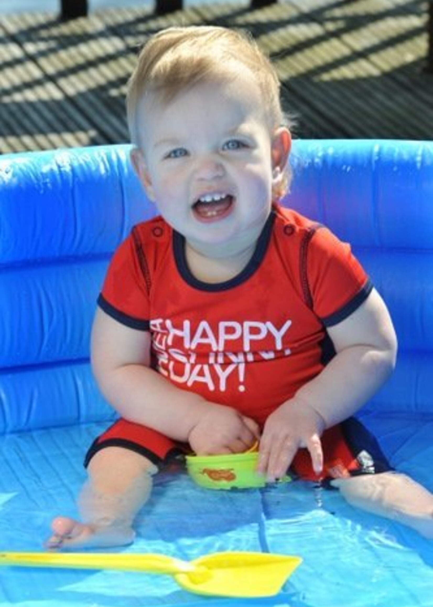 HappySunnyDays Uv-babyromper/zwempak blauw