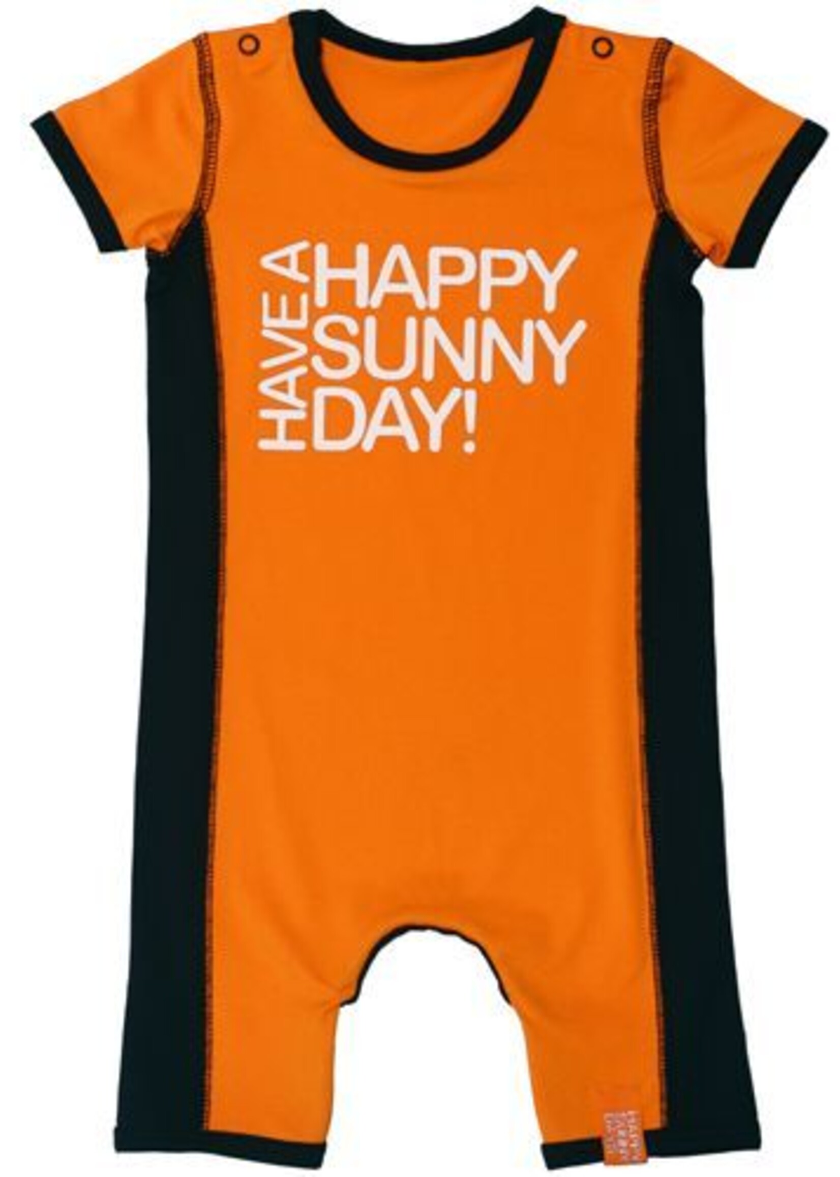 HappySunnyDays Uv-babyromper/zwempak, oranje