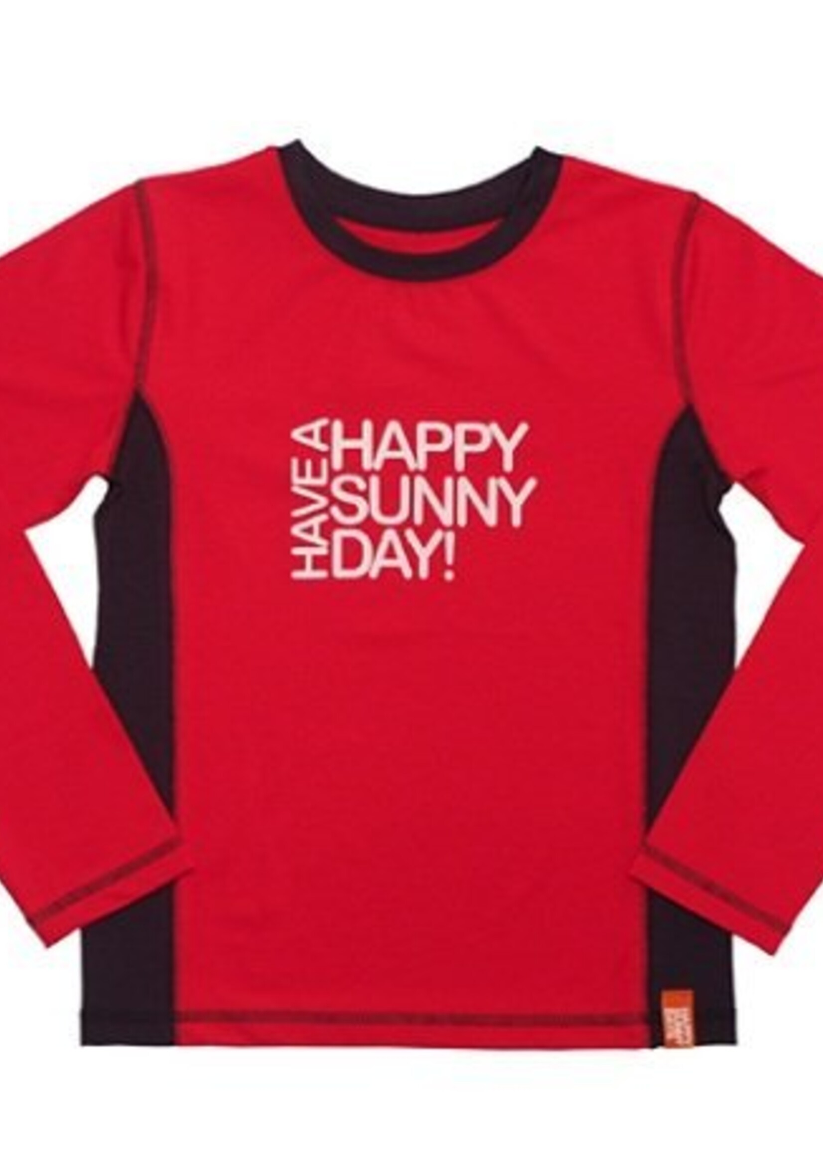 HappySunnyDays Uv-T-shirt lange mouwen, rood Fiji