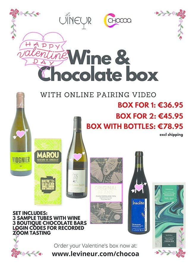 Wine and Chocolate Tasting Box