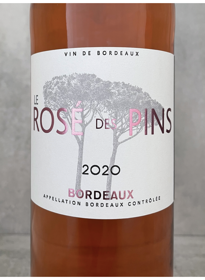 Rosé des Pins Bordeaux Rosé 2020