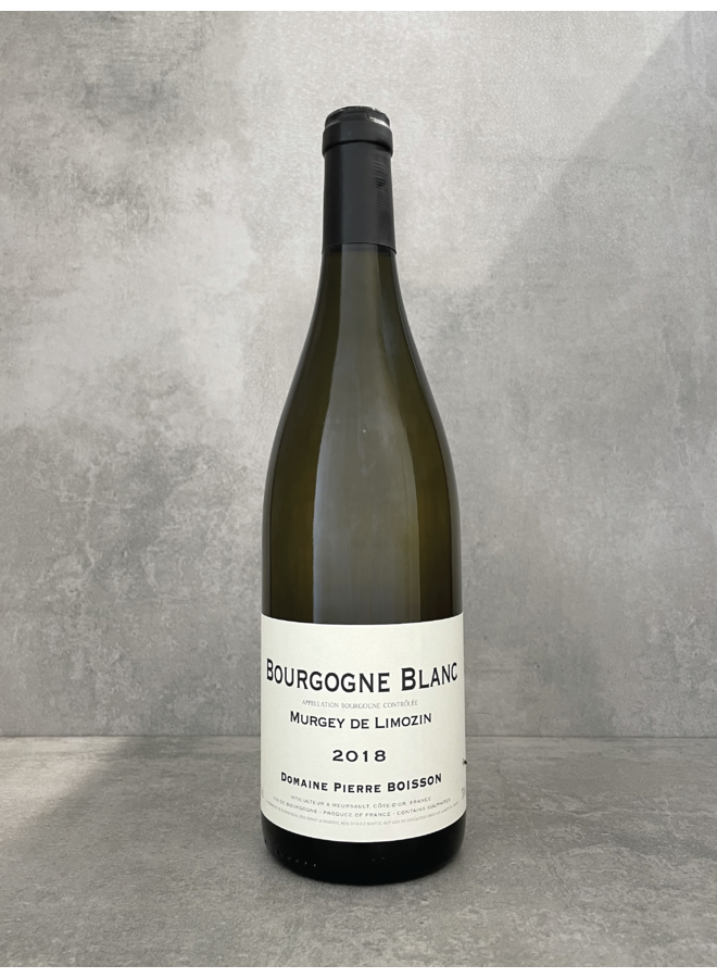 Bourgogne blanc Murgey de Limozin 2018