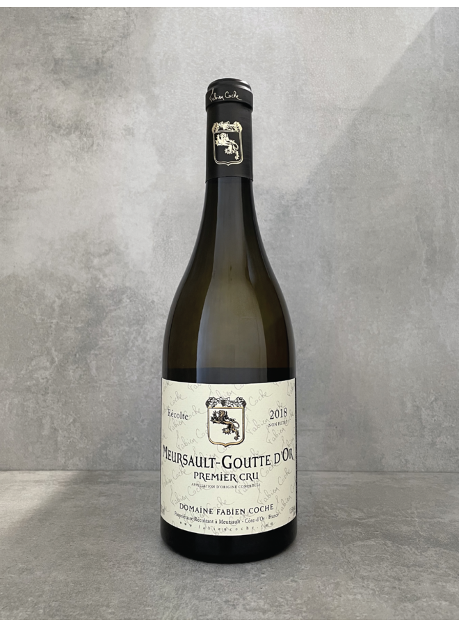 Meursault 1er Cru Goutte d'Or 2018