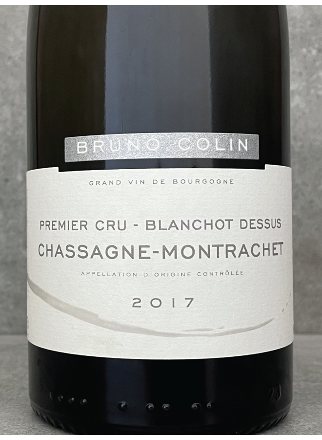 Chassagne Montrachet 1er Cru Blanchot au dessus 2017