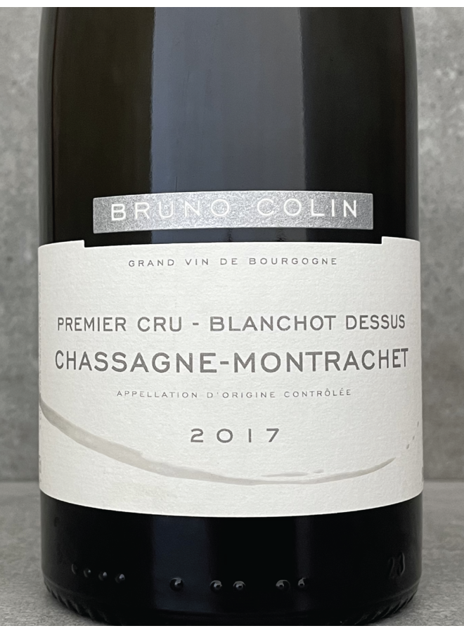 Chassagne Montrachet 1er Cru Blanchot au dessus 2018