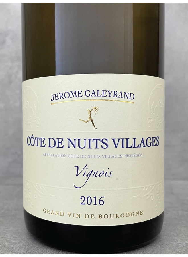 Côtes de Nuits Villages blanc 'Vignois' 2016