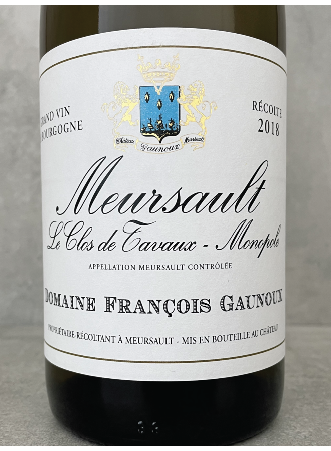 Meursault Clos de Tavaux Monopole 2019